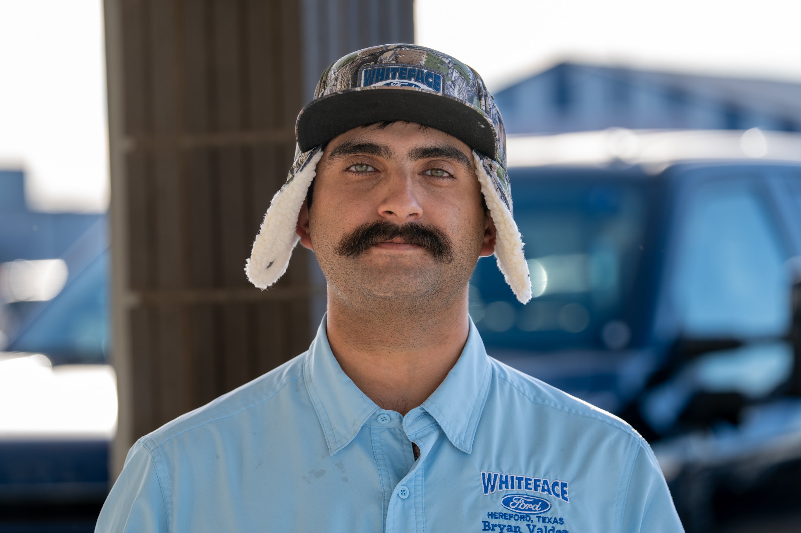 The Camouflage Winter Hat  - WhiteFace Ford