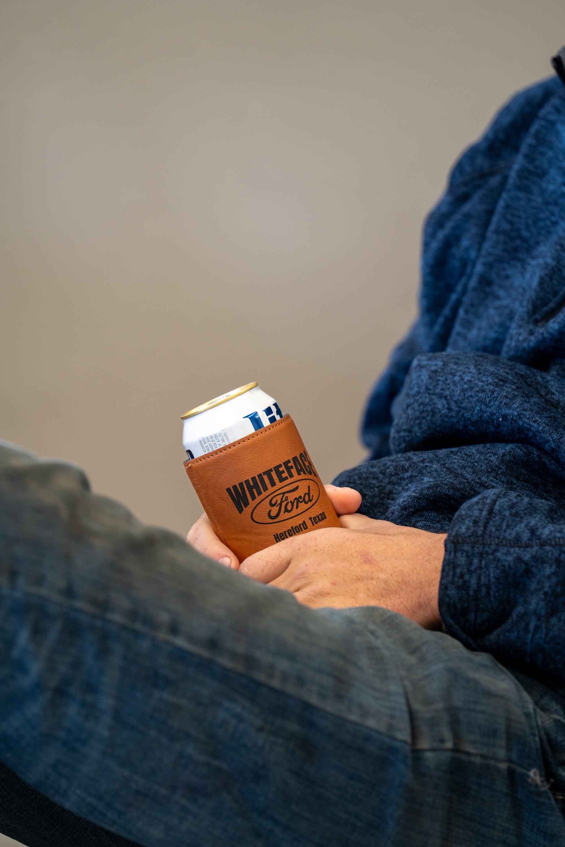 Leather Magnetic Koozie