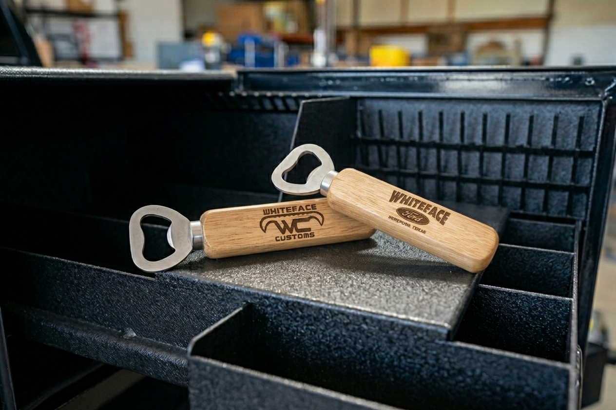 Stainless Steel and Wooden Bottle Opener