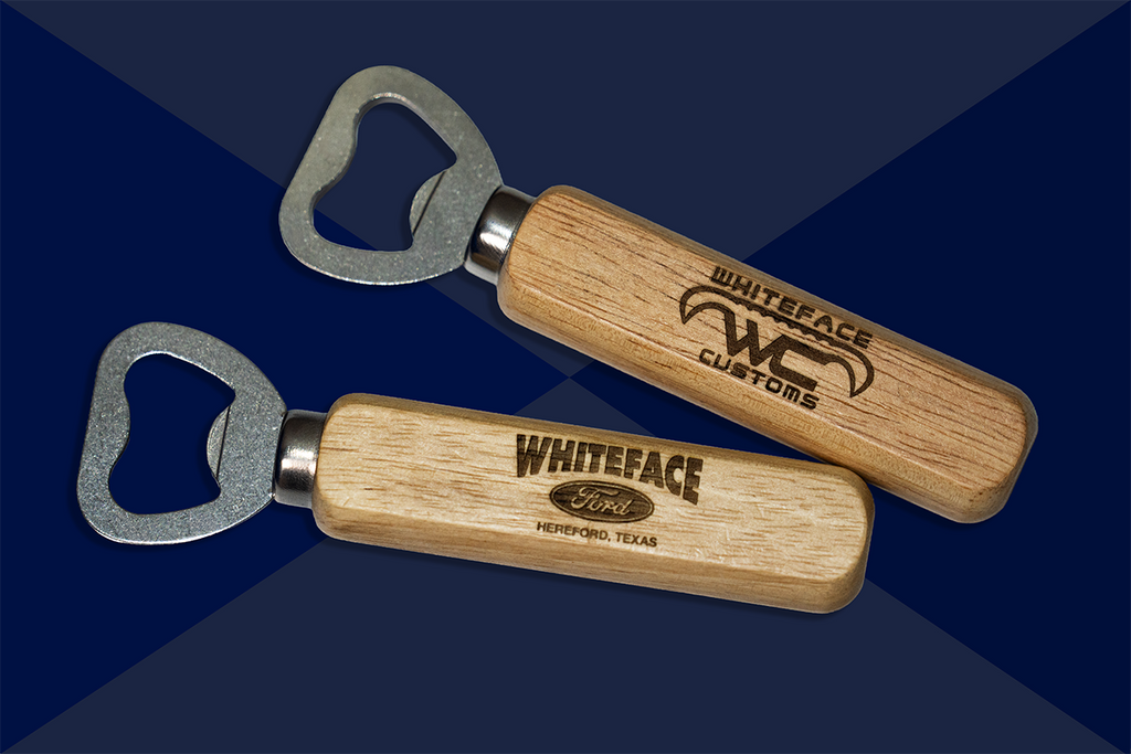 Stainless Steel and Wooden Bottle Opener