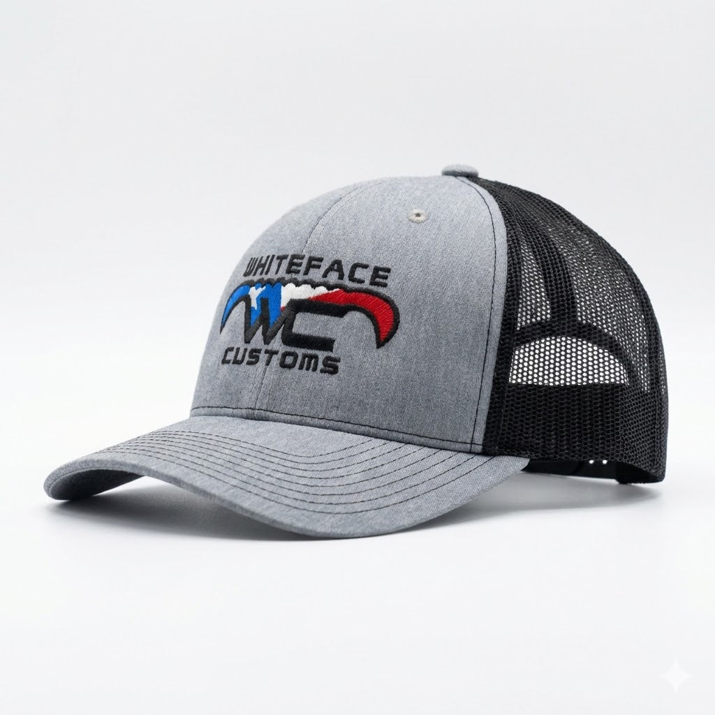WFC Embroidered gray black